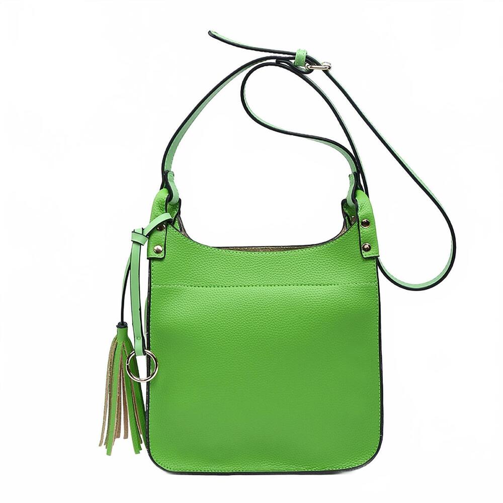NEW JEN & CO. women's lucinda crossbody bag in green